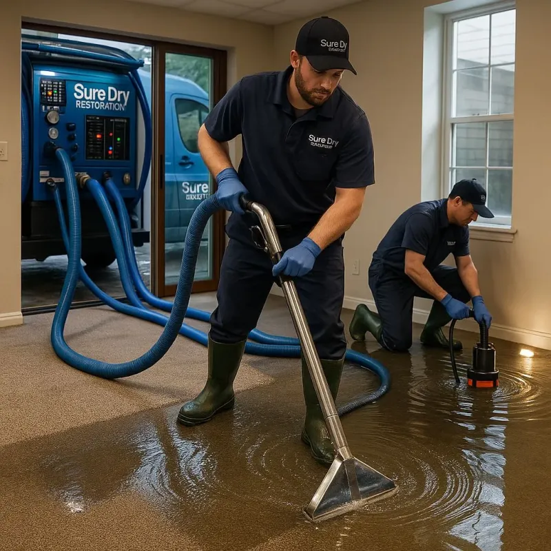 Water Extraction and Removal process in Redmond, OR